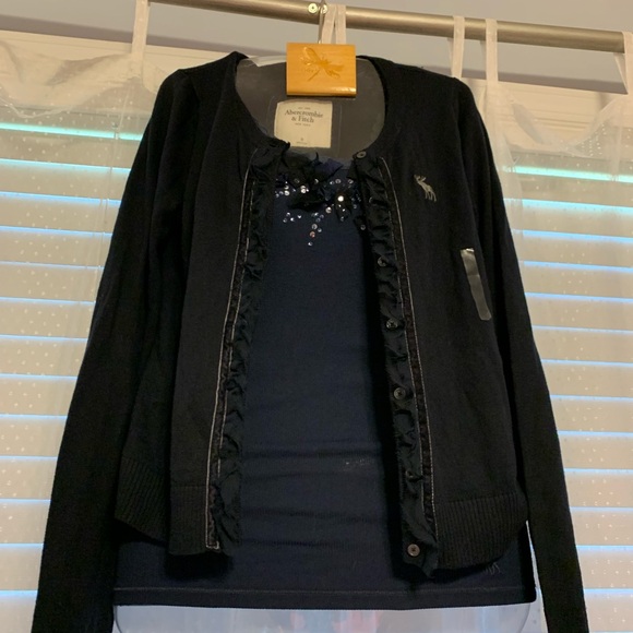 Vintage Abercrombie & Fitch Cardigan set - Picture 2 of 13